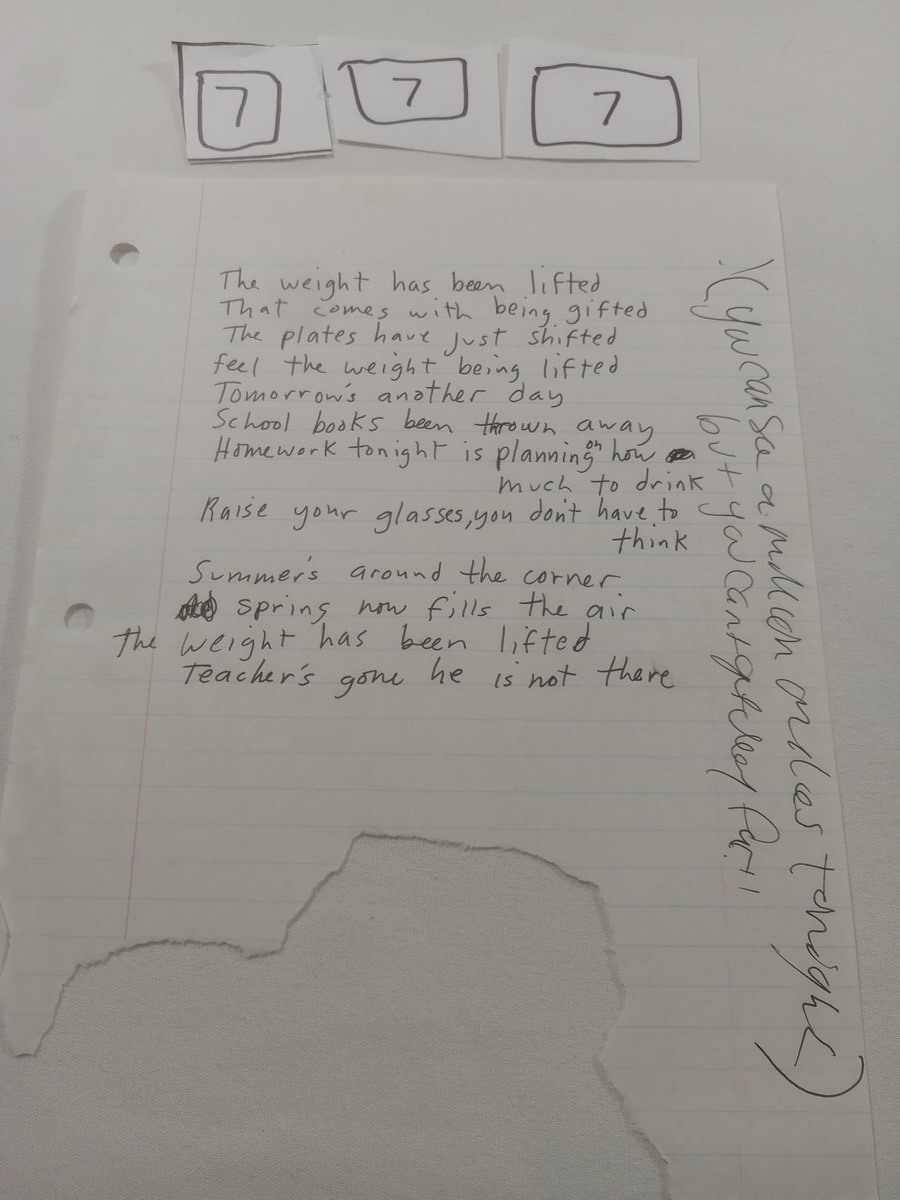 Item 777 — The Weight Has Been Lifted, picture 1 of 2