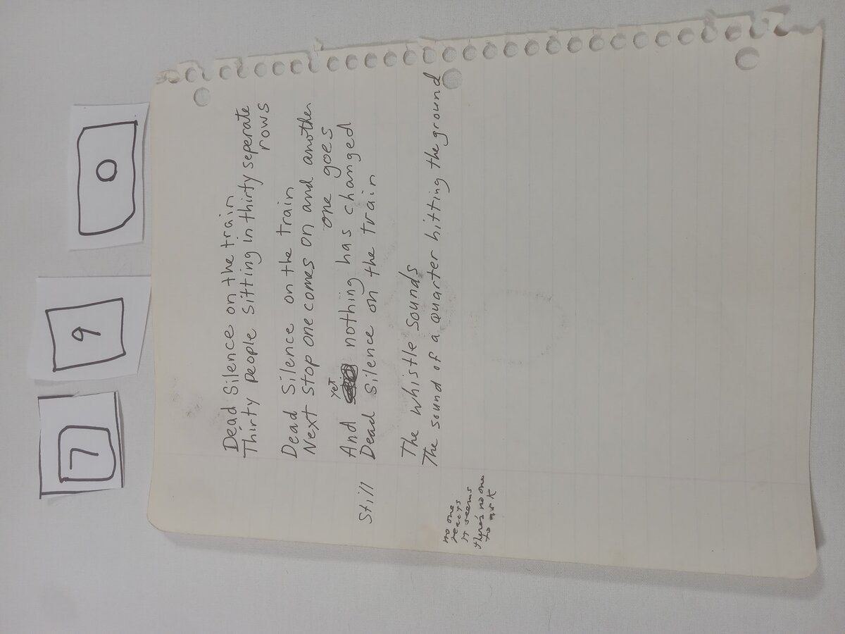 Item 790 — Dead Silence on the train, picture 1 of 2