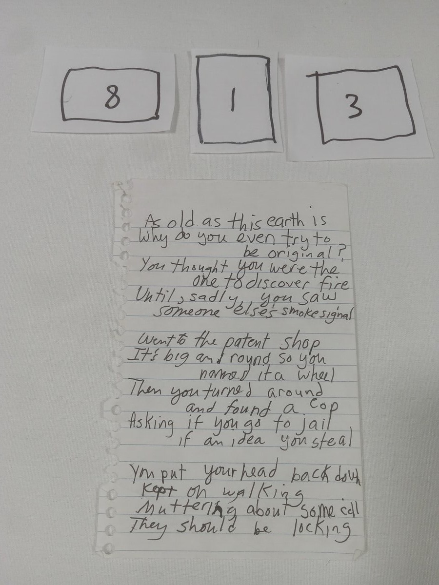 Item 813 — As old as this earth is, picture 1 of 2