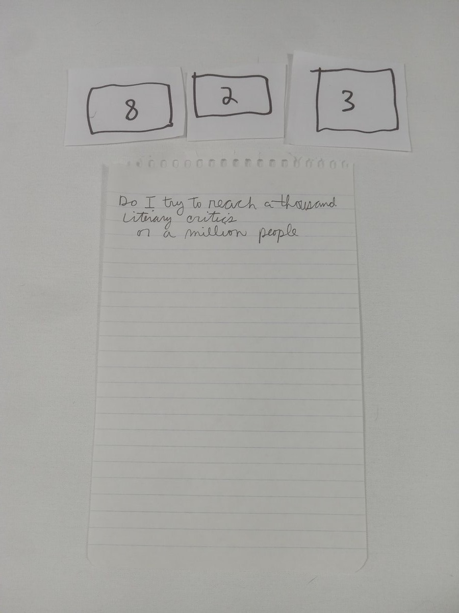 Item 823 — Do I try to reach a thousand, picture 1 of 1