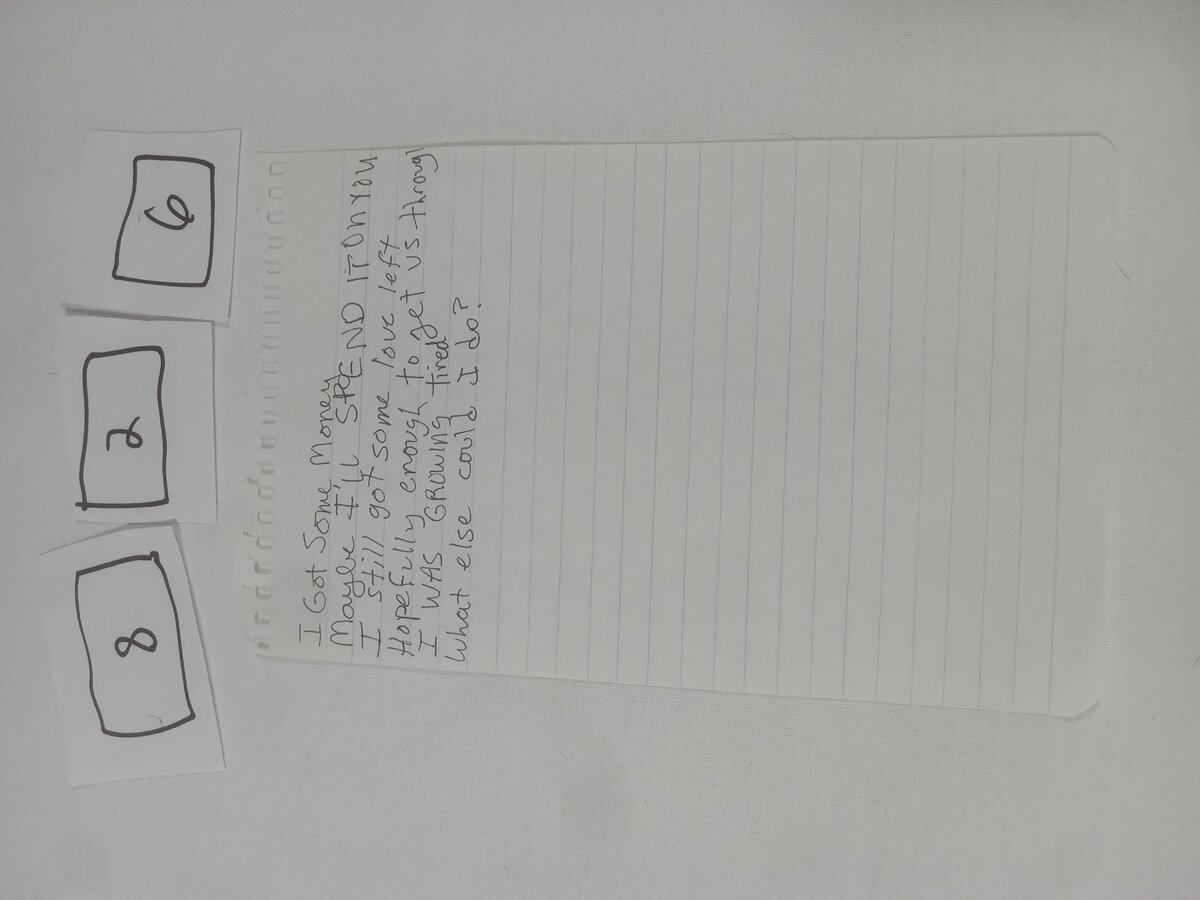 Item 826 — I Got Some Money, picture 1 of 1