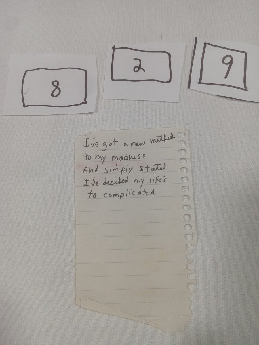 Item 829 — I've got a new method, picture 1 of 1