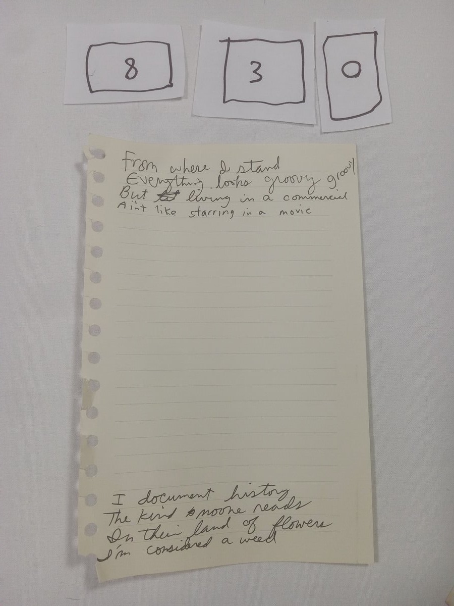 Item 830 — From where I stand, picture 1 of 2