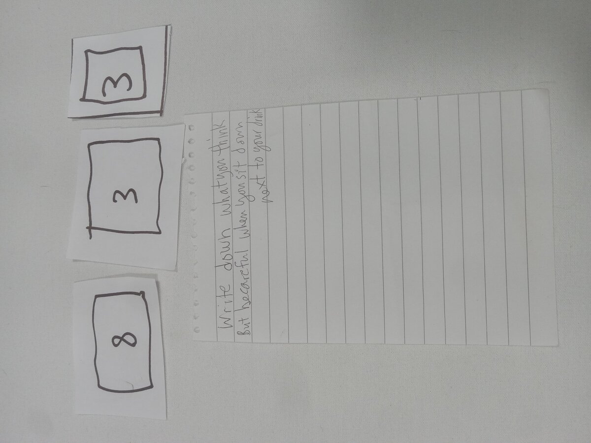 Item 833 — Write down what you think, picture 1 of 2