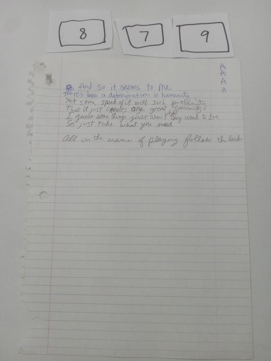 Item 879 — And So It Seems To Me, picture 1 of 1