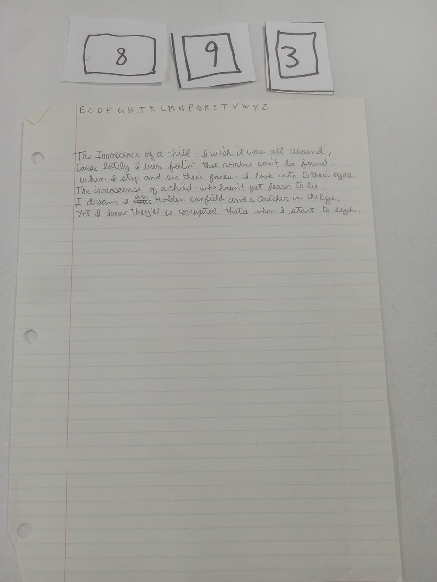 Item 893 — The Innocence of a child, picture 1 of 2