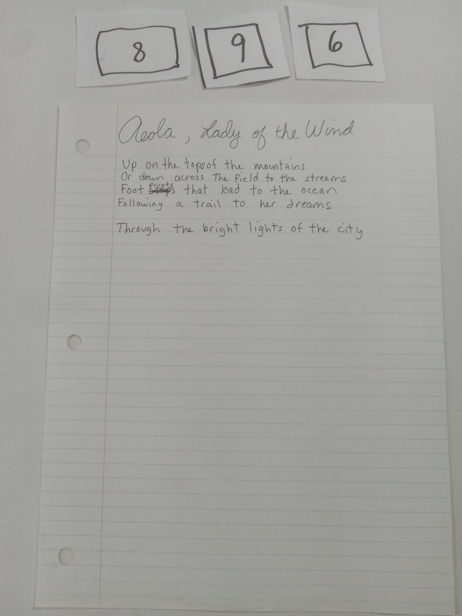 Item 896 — Aeola, Lady of the Wind, picture 1 of 2