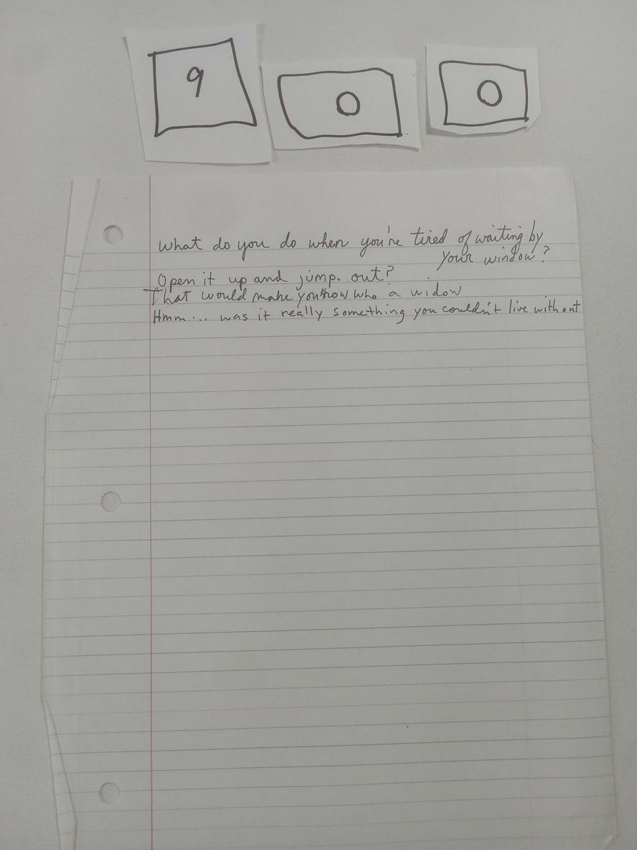 Item 900 — What do you do when you're tired of waiting by, picture 1 of 1