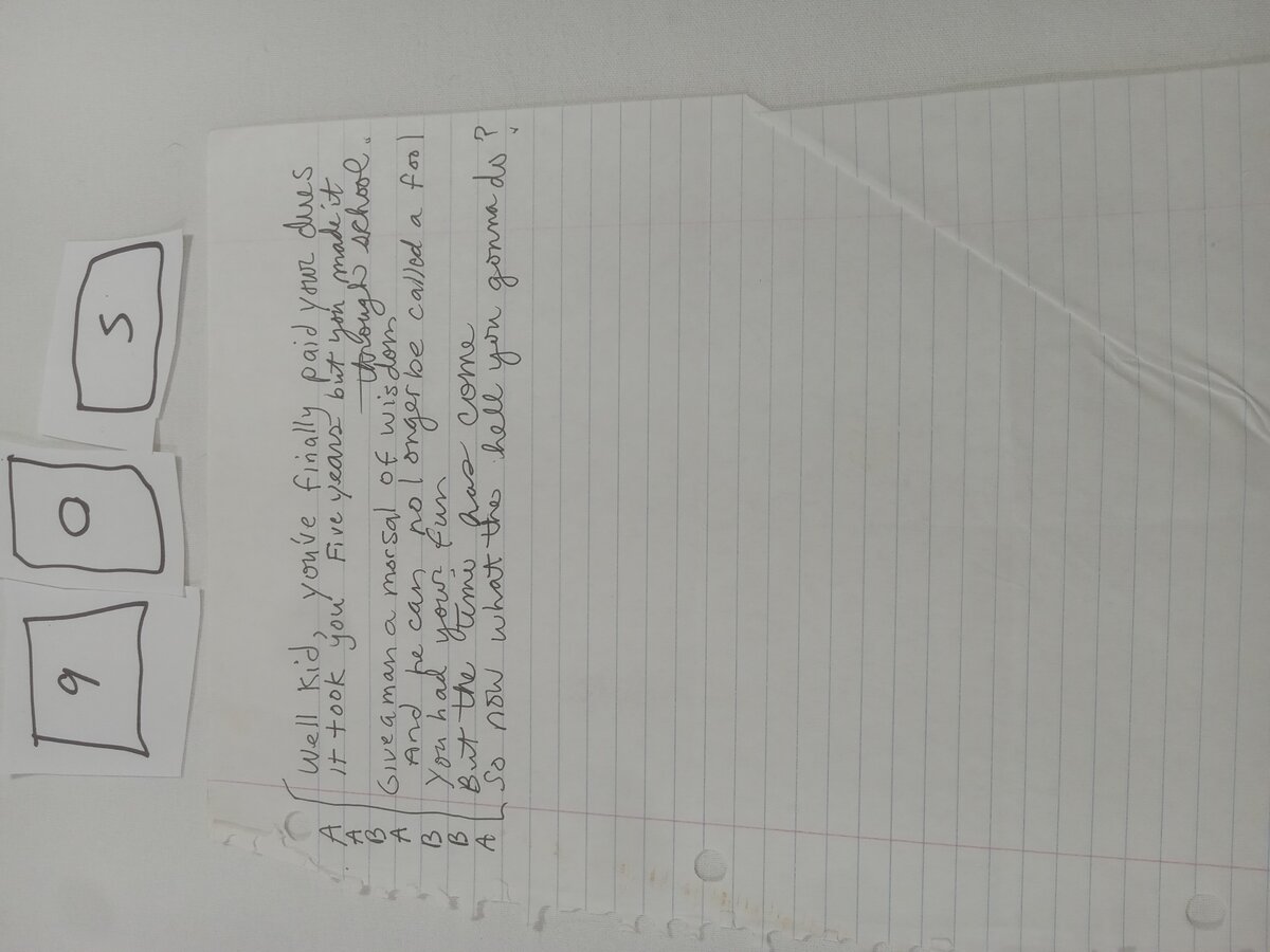 Item 905 — Well kid, you've finally paid your dues, picture 1 of 2