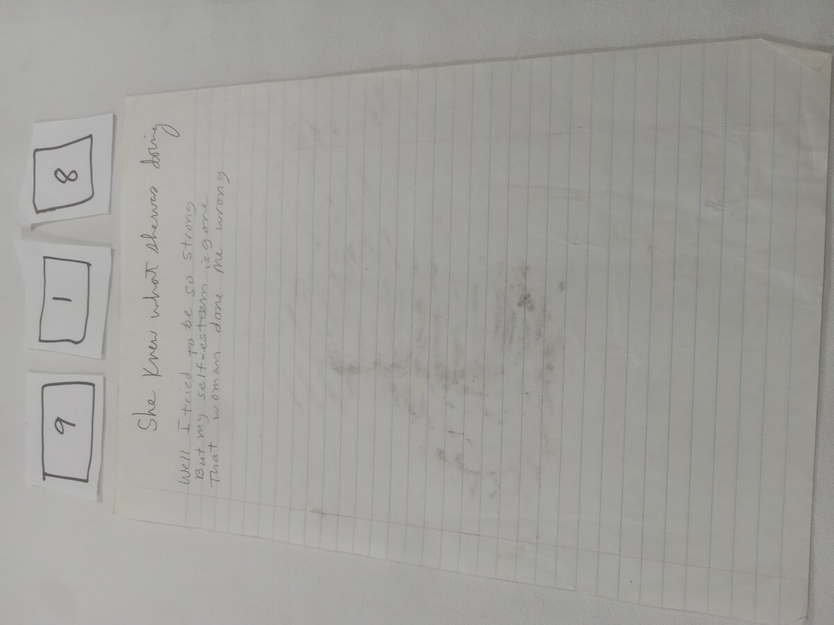 Item 918 — She knew what she was doing, picture 1 of 2