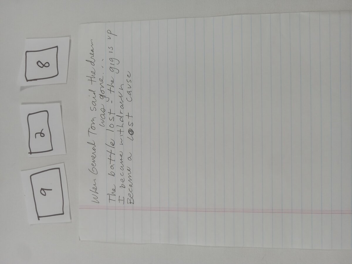 Item 928 — When General Tom said the dream, picture 1 of 2