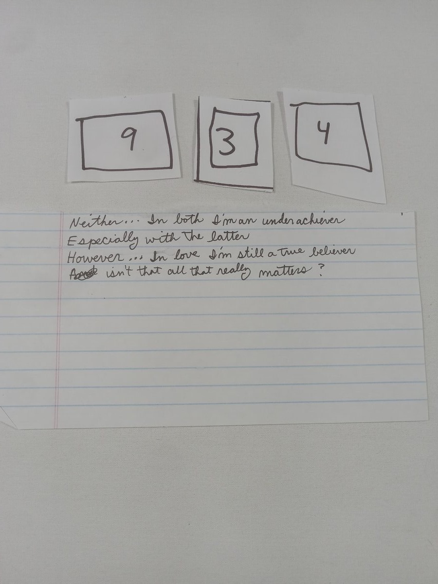 Item 934 — Neither... In both I'm an underachiever, picture 1 of 2