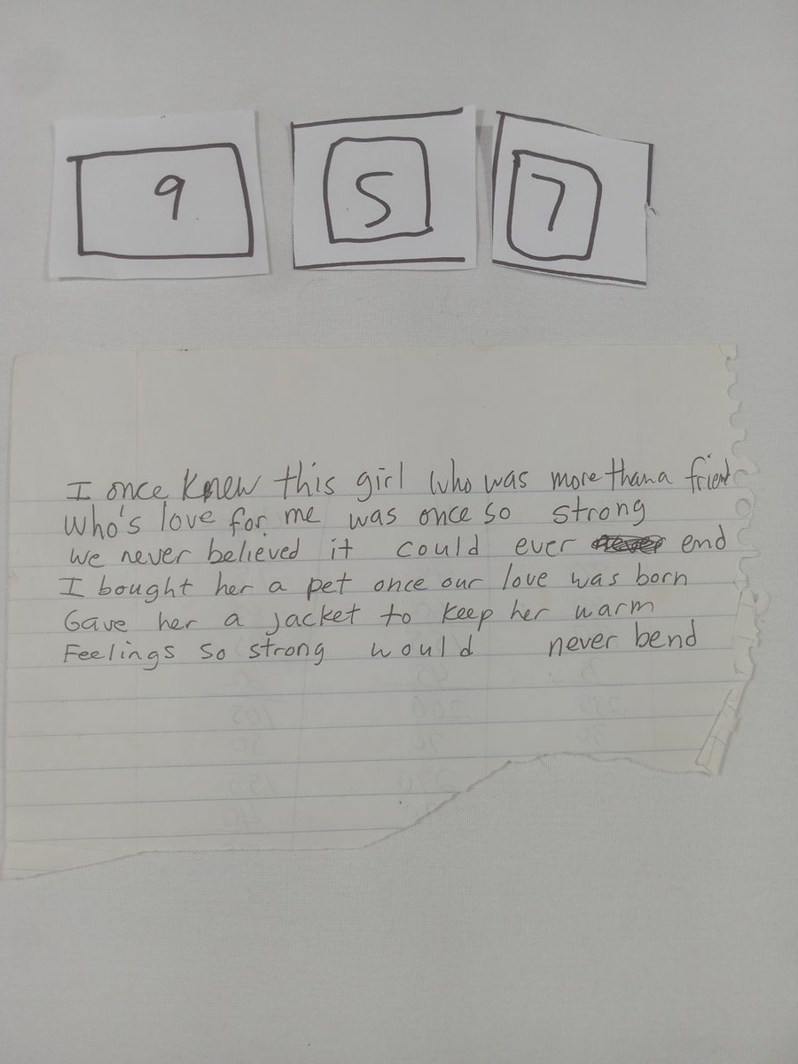 Item 957 — I once knew this girl who was more than a friend, picture 1 of 2