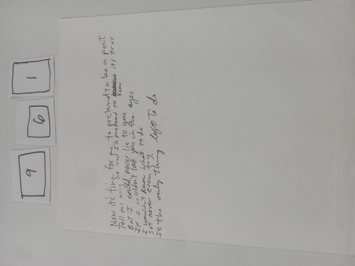 Item 961 — Now it's time for me to pretend to be a poet, picture 1 of 2