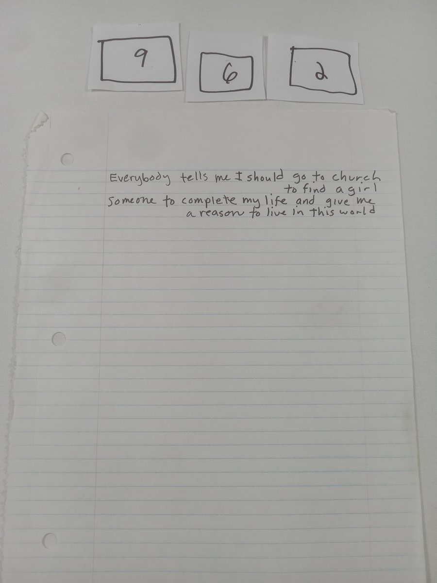 Item 962 — Everybody tells me I should go to church, picture 1 of 2