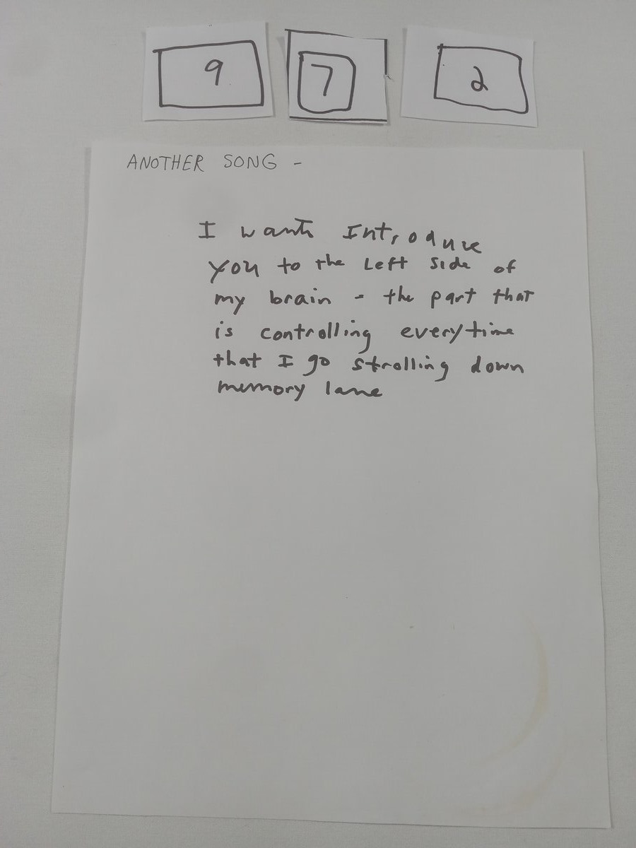 Item 972 — ANOTHER SONG, picture 1 of 2