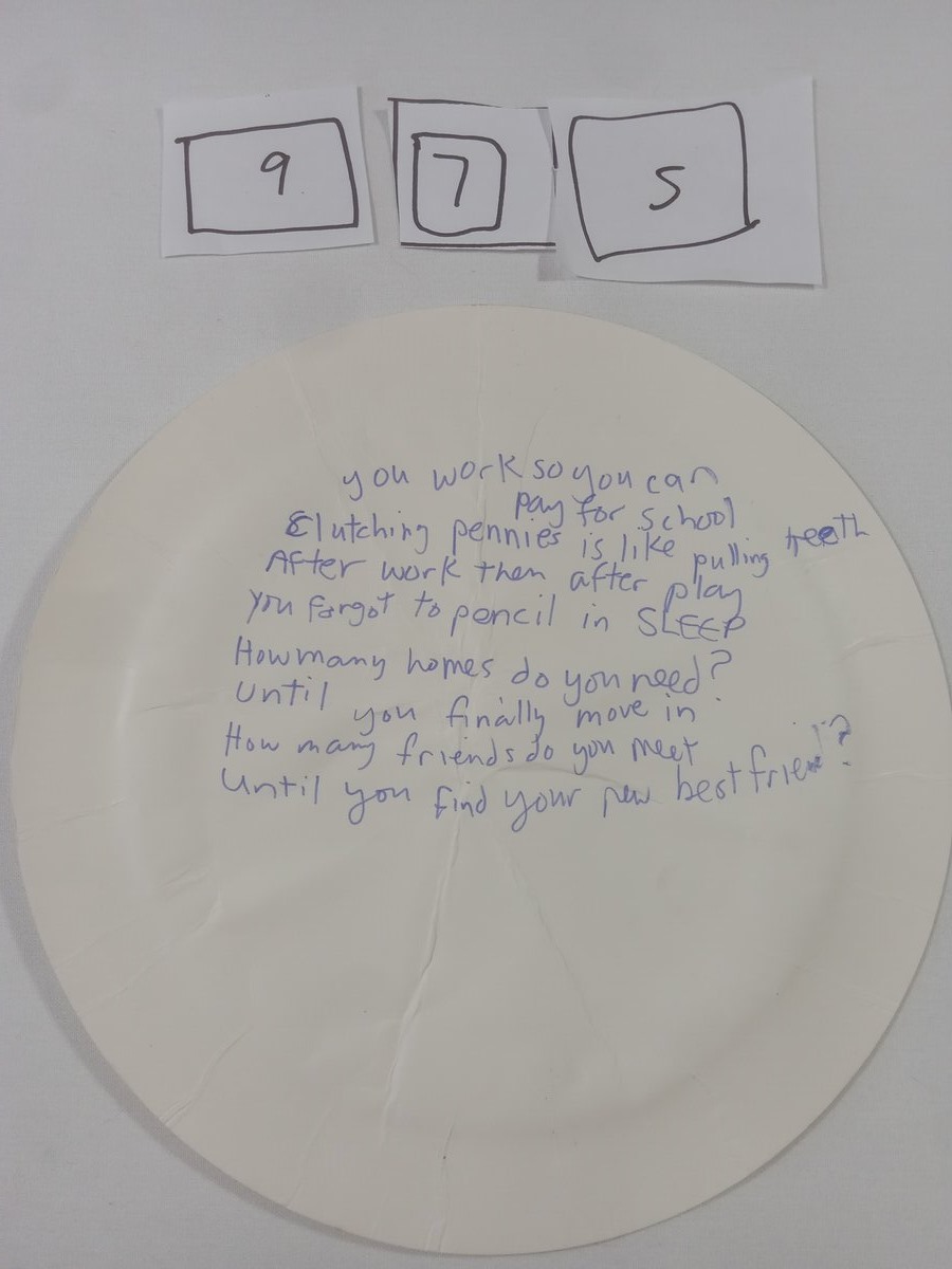 Item 975 — you work so you can, picture 1 of 2