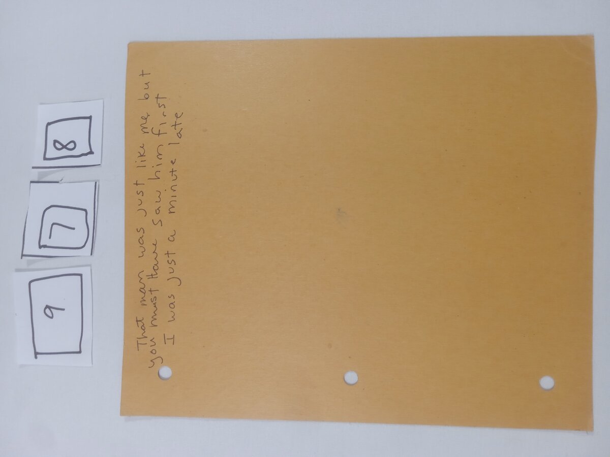 Item 978 — That man was just like me but you must have saw him first, picture 1 of 2