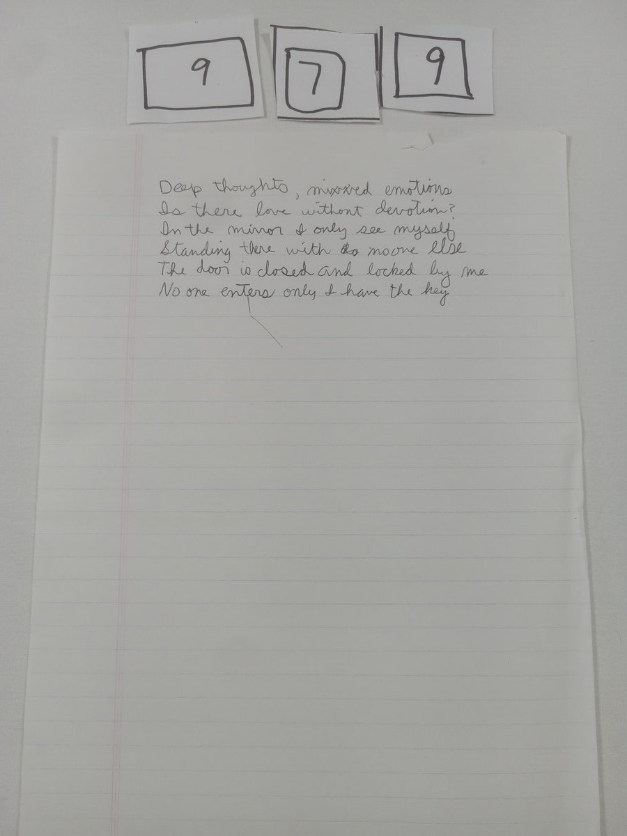 Item 979 — Deep thoughts, mixed emotions, picture 1 of 2