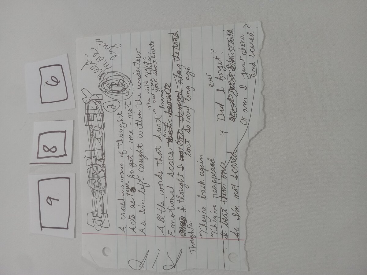 Item 986 — A crashing wave of thought, picture 1 of 2