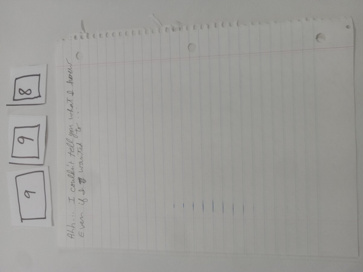 Item 998 — Ahh... I couldn't tell you what I knew, picture 1 of 5