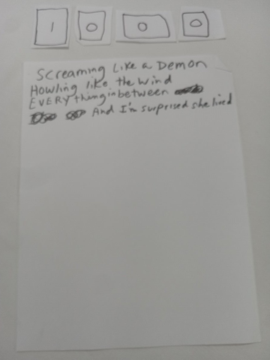 Item 1000 — Screaming Like a Demon, picture 1 of 2