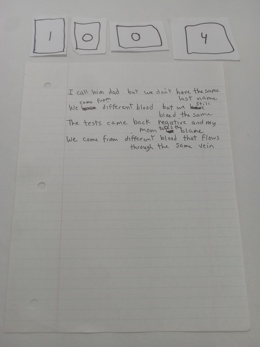 Item 1004 — I call him dad but we don't have the same last name, picture 1 of 2