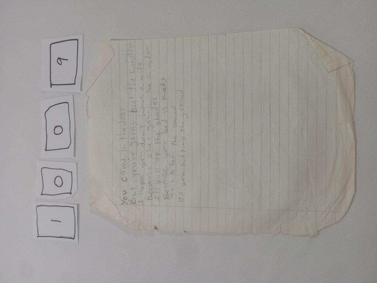 Item 1009 — You came in the door, picture 1 of 2