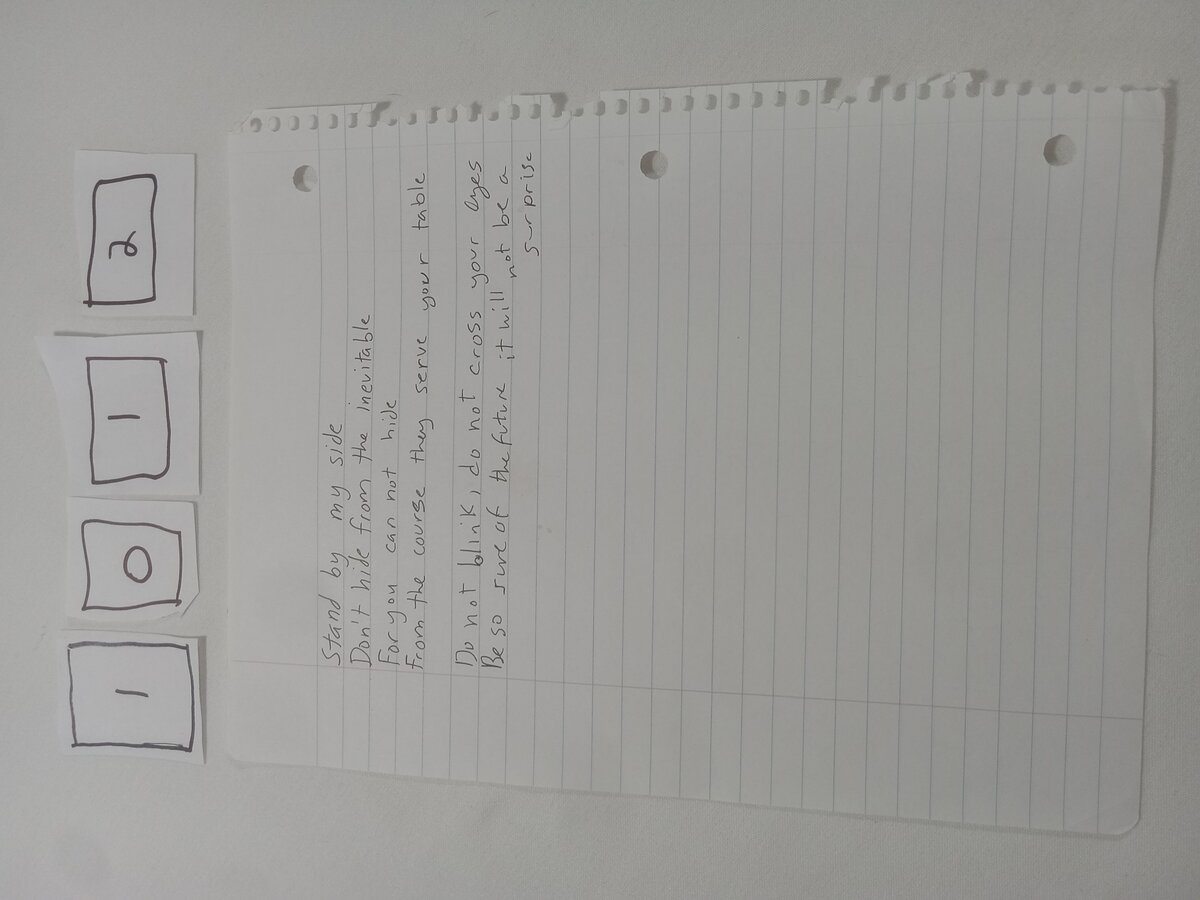 Item 1012 — Stand by my side, picture 1 of 3