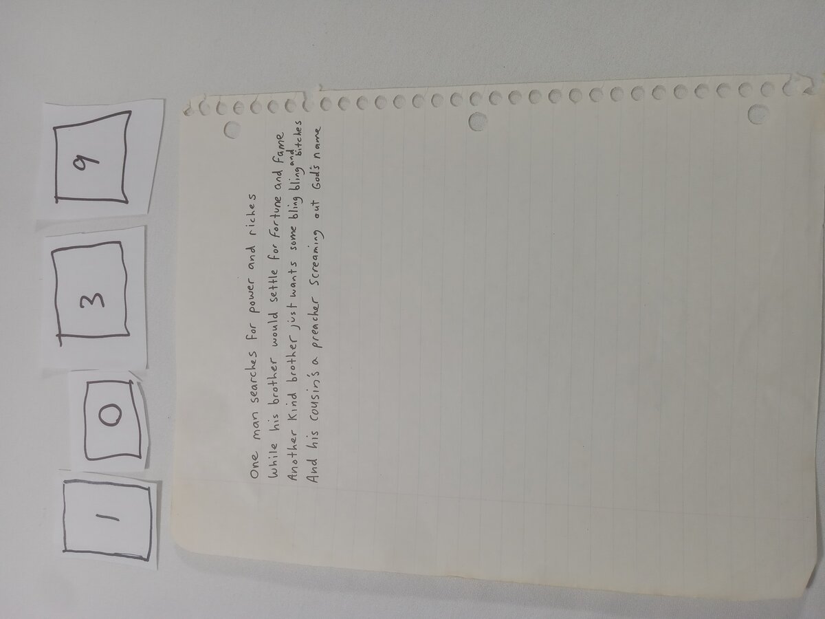 Item 1039 — One man searches for power and riches, picture 1 of 2