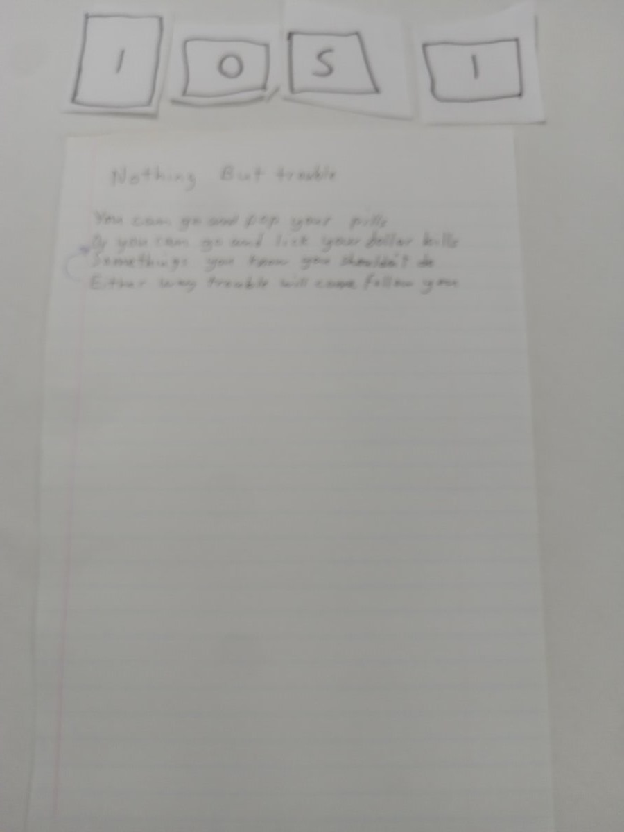 Item 1051 — Nothing But trouble, picture 1 of 1