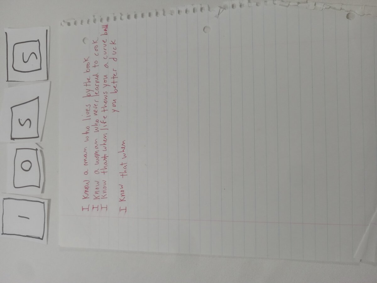 Item 1055 — I know a man who lives by the book, picture 1 of 2