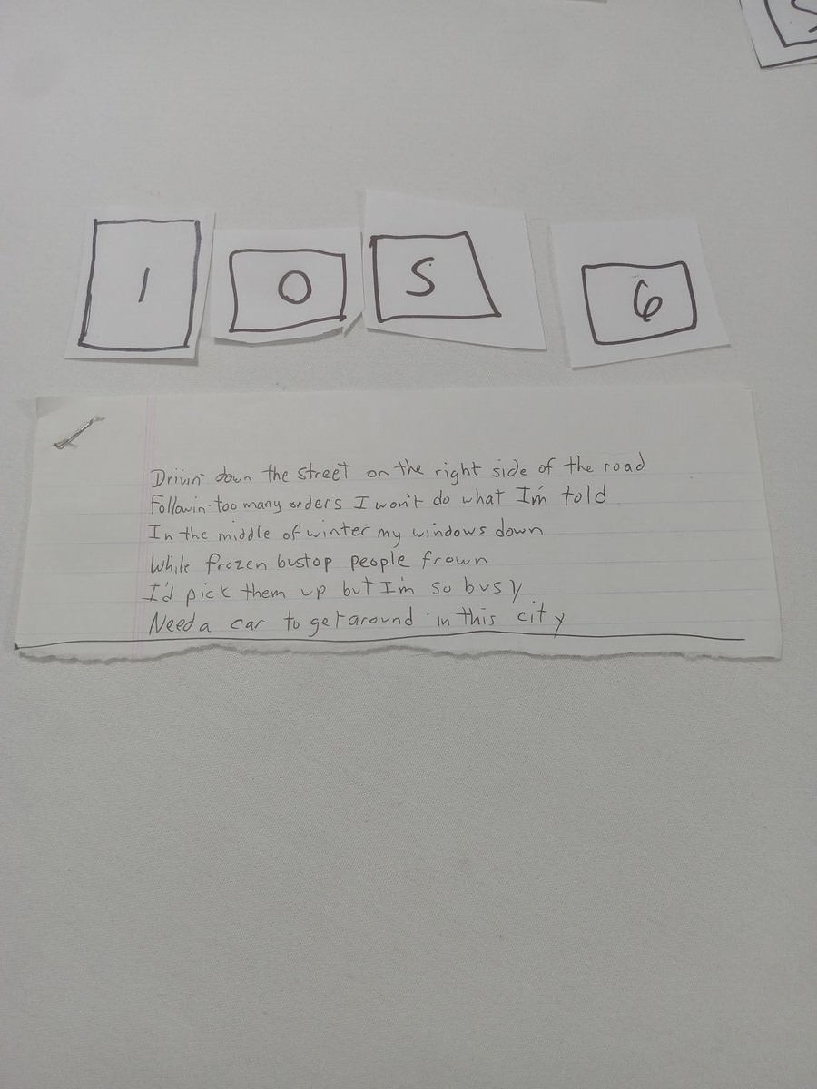 Item 1056 — Drivin' down the street on the right side of the road, picture 1 of 2