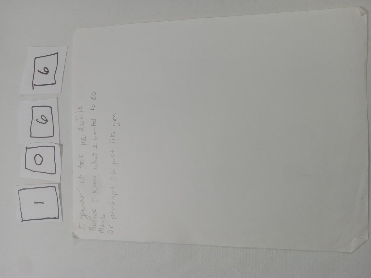 Item 1066 — I guess it took me awhile, picture 1 of 2