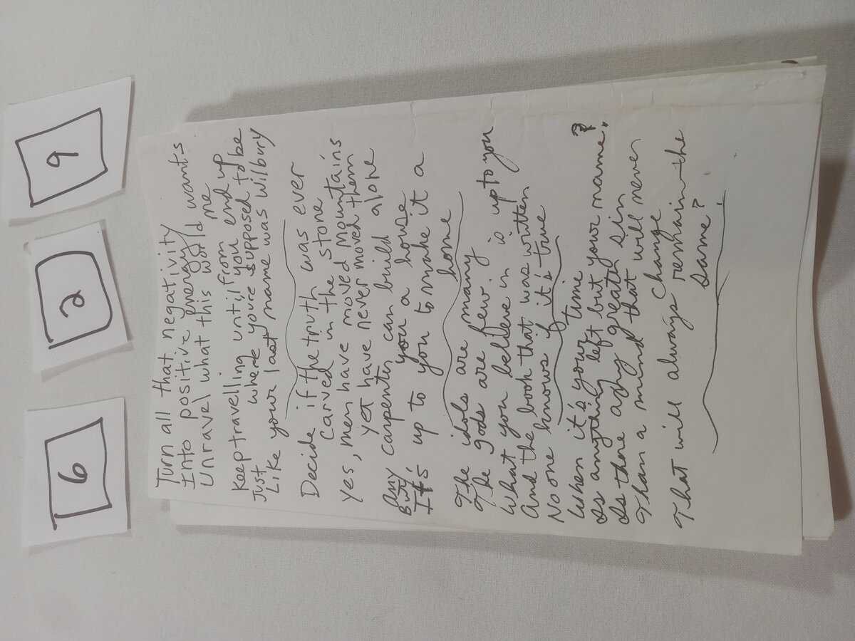 Item 629 — Turn all that negativity, picture 1 of 2