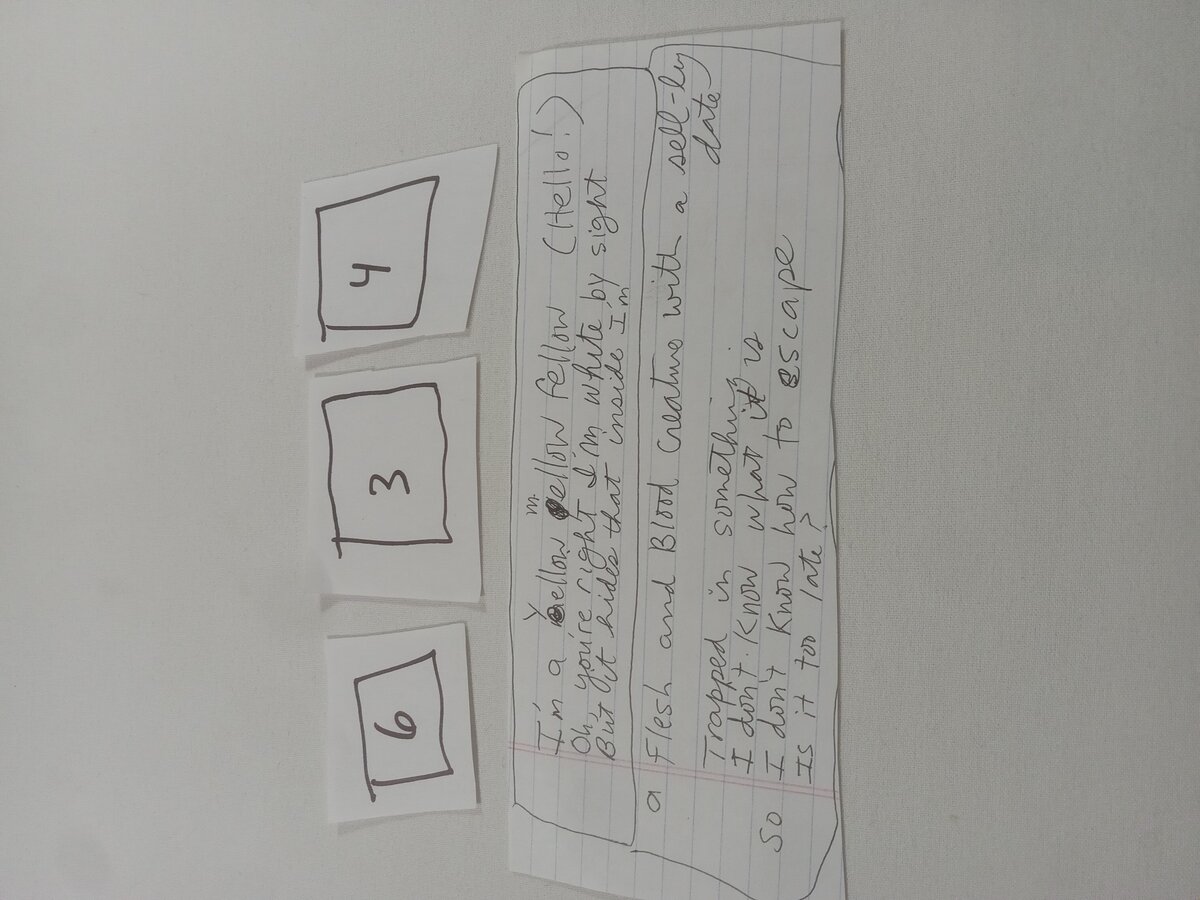 Item 634 — I'm a yellow fellow (Hello!), picture 1 of 1