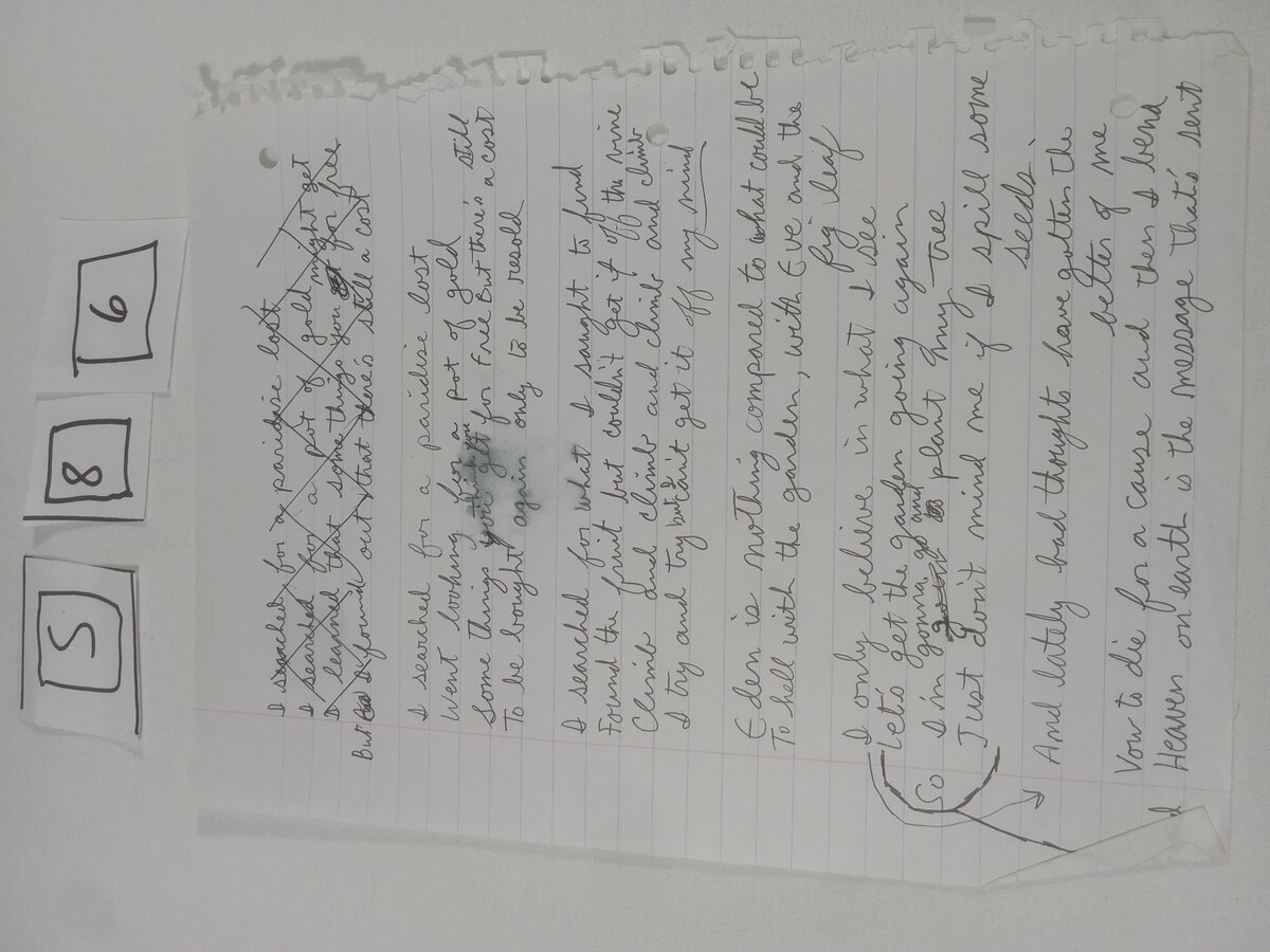 Item 586 — I searched for a paradise lost, picture 1 of 2