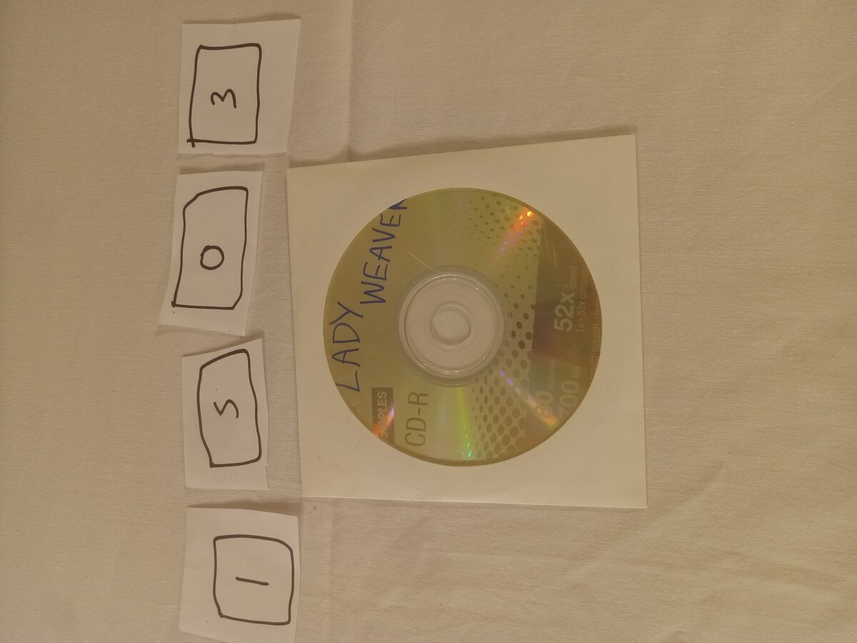 Item 1503 — LADY WEAVER CD-R, picture 1 of 1