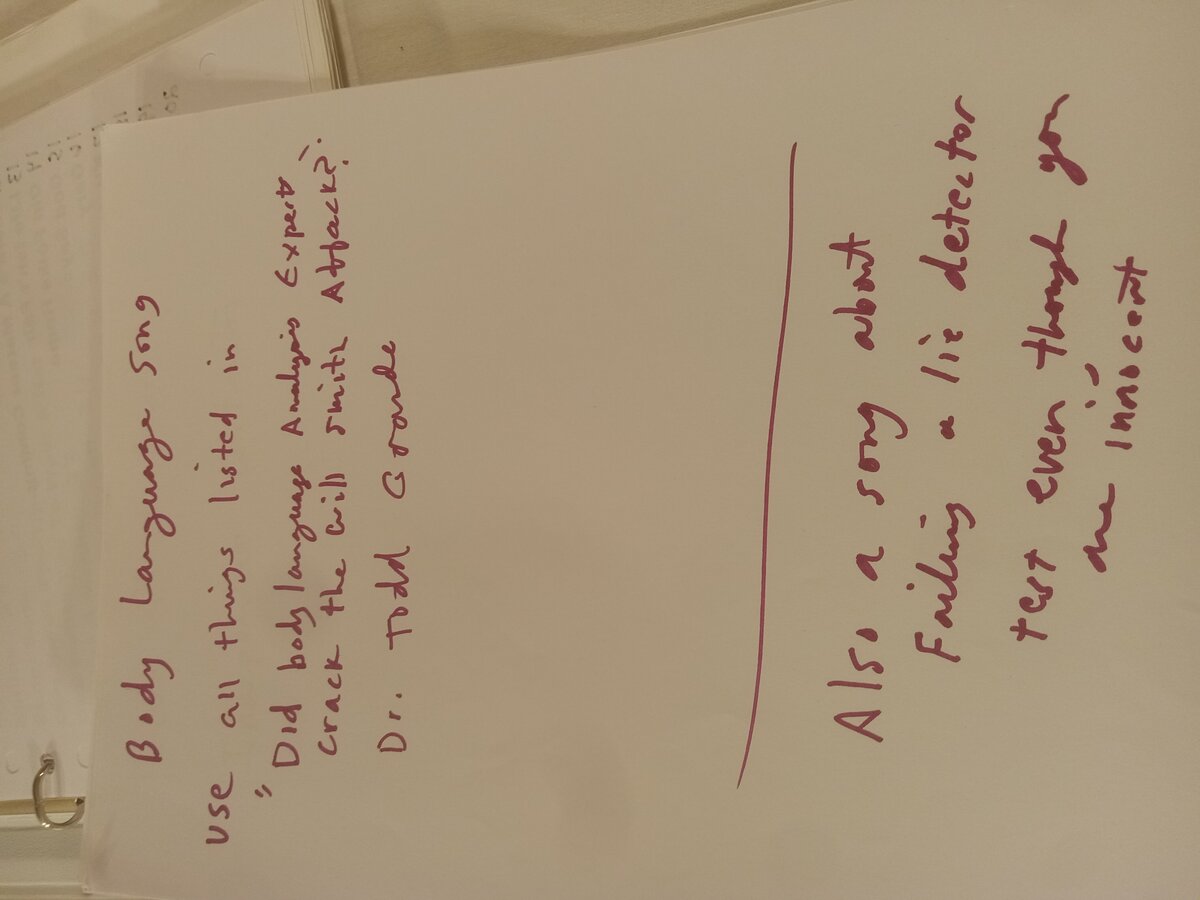 Item 1559 — BINDER - 'TREVOR MOORE LYRICS', picture 6 of 23