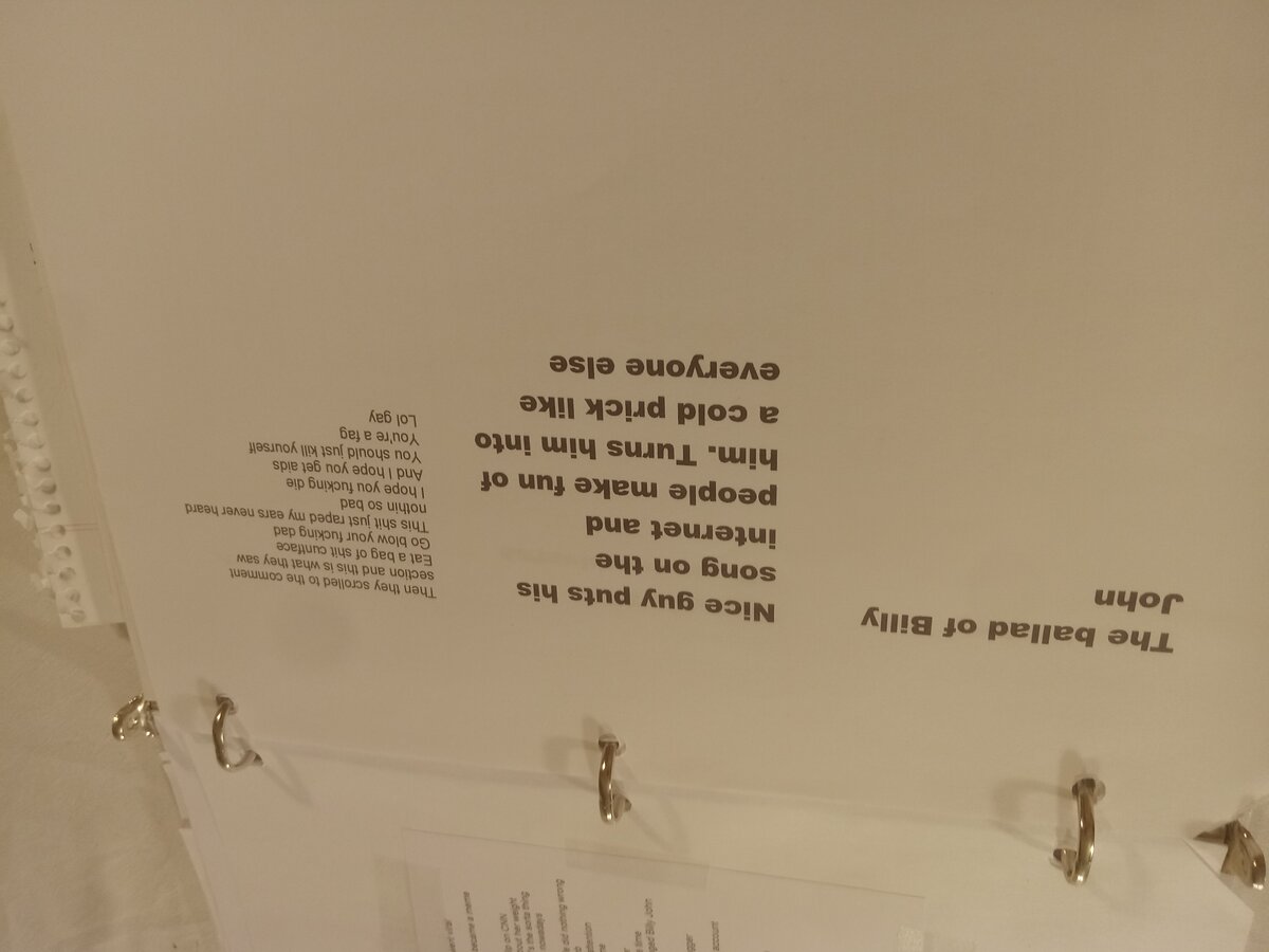 Item 1559 — BINDER - 'TREVOR MOORE LYRICS', picture 20 of 23