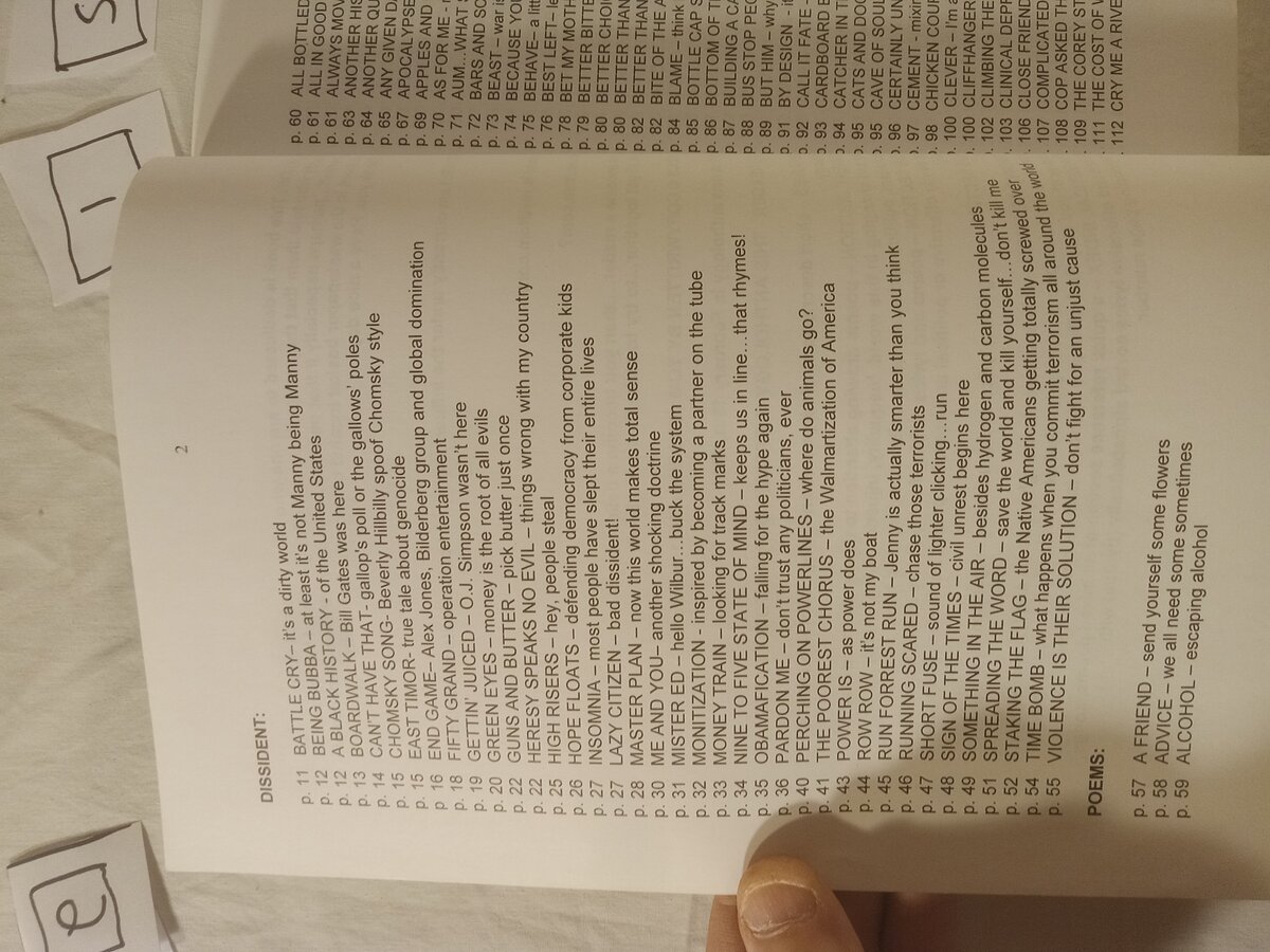 Item 1568 — Poems & Song Lyrics (Red Roses) And My Big Black Book Of Poems & Song Lyrics, picture 9 of 12