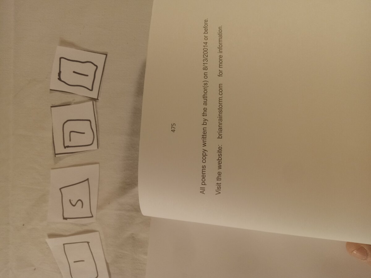 Item 1571 — Poetry Is Not Dead Yet by Brian Rainstorm (Book) With Songs For A Lady First Demo CD-R, picture 4 of 6