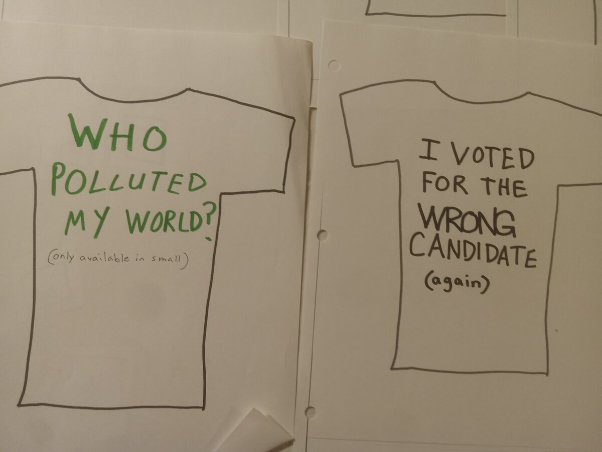 Item 1598 — T-SHIRT SLOGAN SHEETS - 10 HANDWRITTEN PAGES, picture 6 of 26
