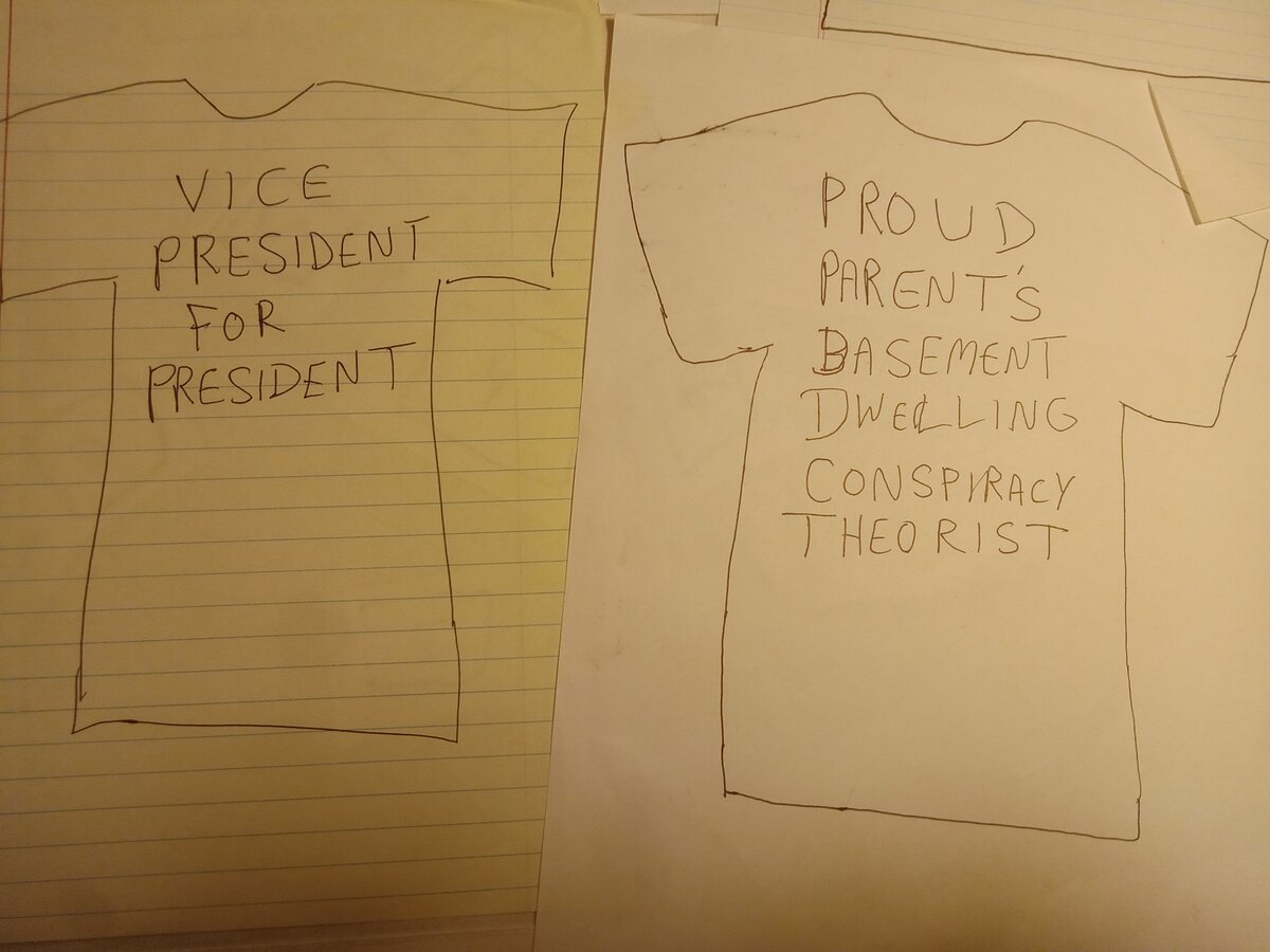 Item 1598 — T-SHIRT SLOGAN SHEETS - 10 HANDWRITTEN PAGES, picture 11 of 26