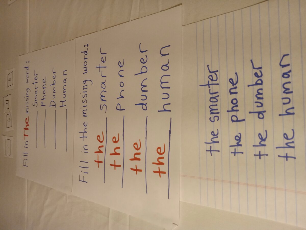 Item 1616 — Fill in The missing word, picture 1 of 4