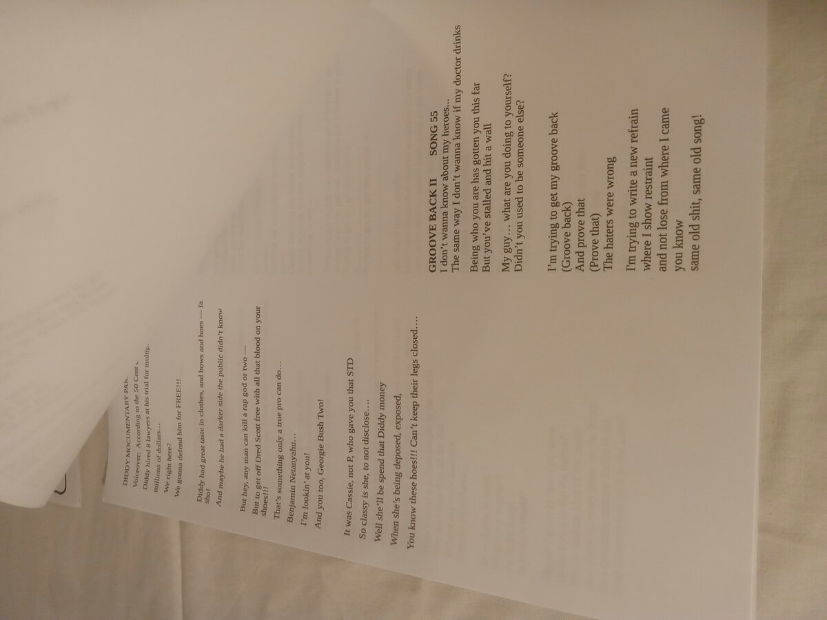 Item 1627 — Album Thirty Two Lyric Pages - Key To Be Free, picture 2 of 3