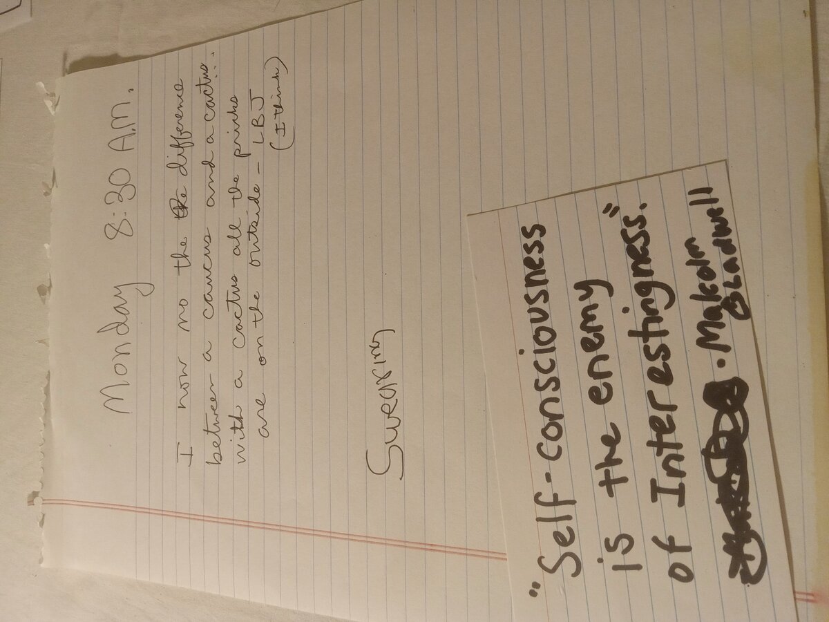 Item 1653 — NOTE CARDS AND QUOTE FRAGMENTS, picture 2 of 6
