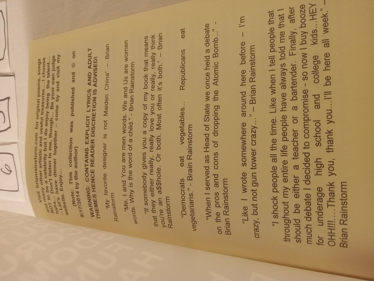Item 1654 — QUOTES, SCARY TRUTHS, ACCRUED WISDOM AND FUNNY HAHAS, picture 2 of 7
