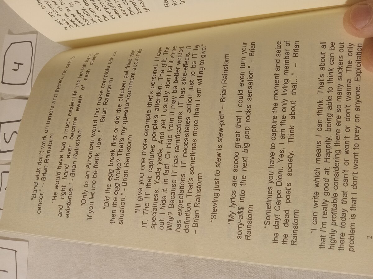 Item 1654 — QUOTES, SCARY TRUTHS, ACCRUED WISDOM AND FUNNY HAHAS, picture 4 of 7