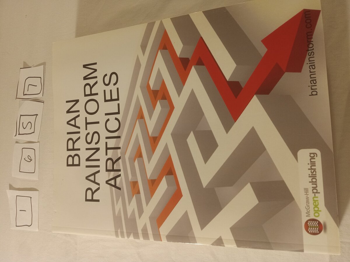 Item 1657 — BRIAN RAINSTORM ARTICLES BOOK BY TOM JENSEN, picture 1 of 5